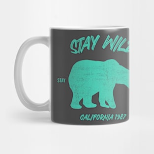 Stay Wild California Bear Mug